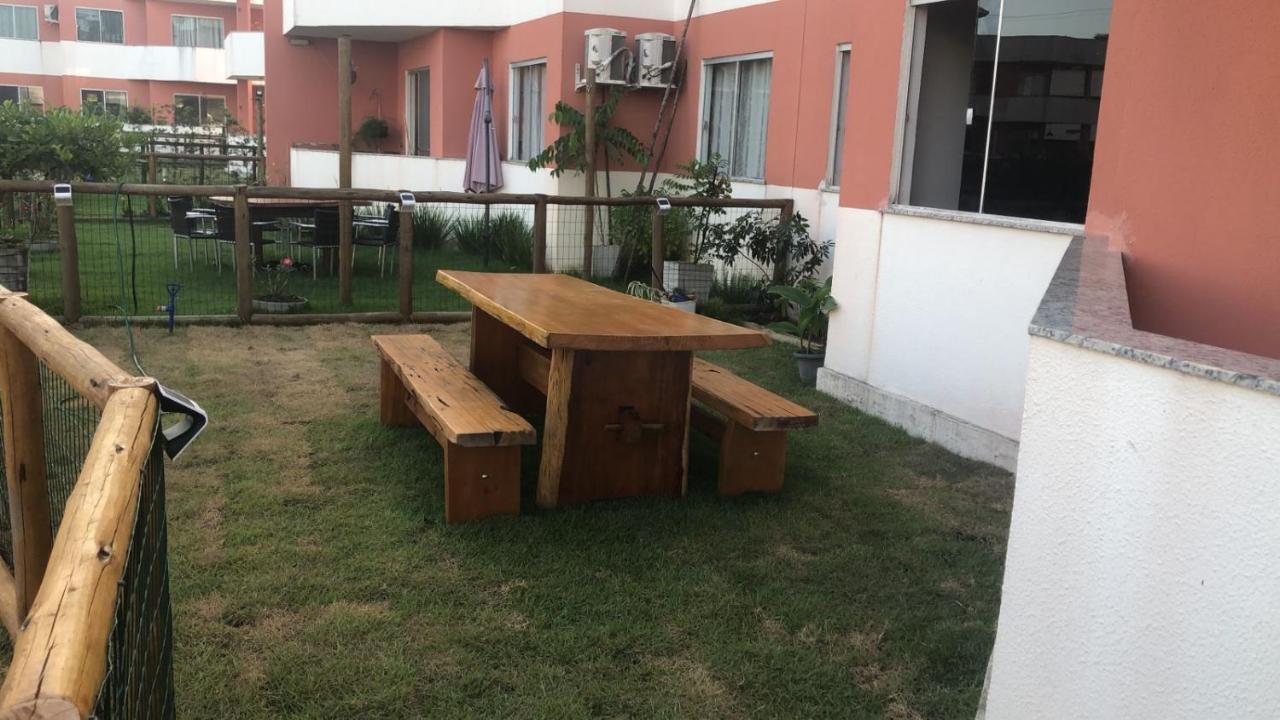 Cond Praia Da Perola - Apt Rosa 7 伊列乌斯 外观 照片
