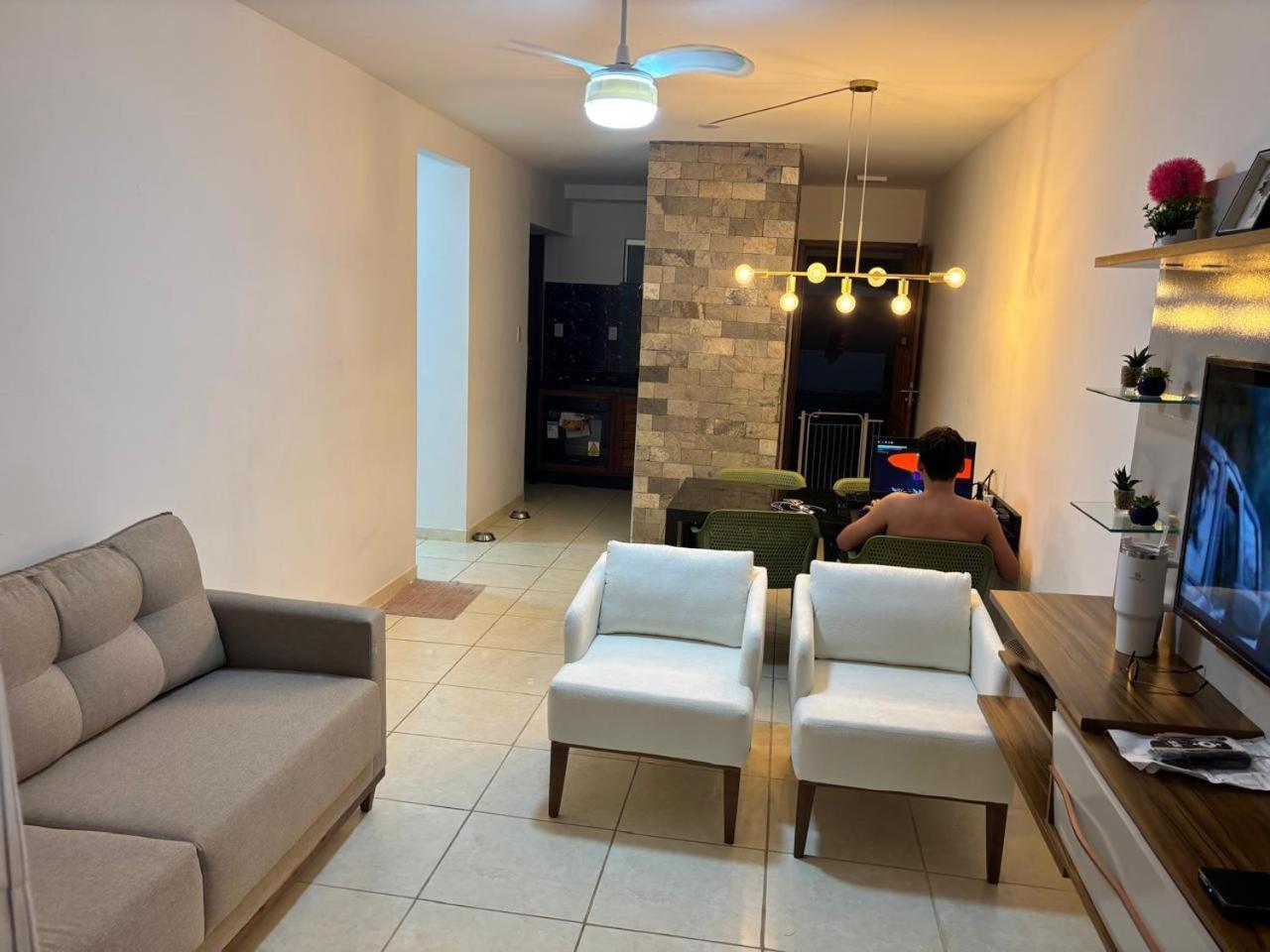Cond Praia Da Perola - Apt Rosa 7 伊列乌斯 外观 照片